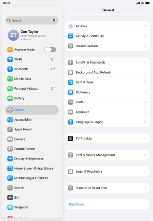 Press Language & Region. Press Language & Region.