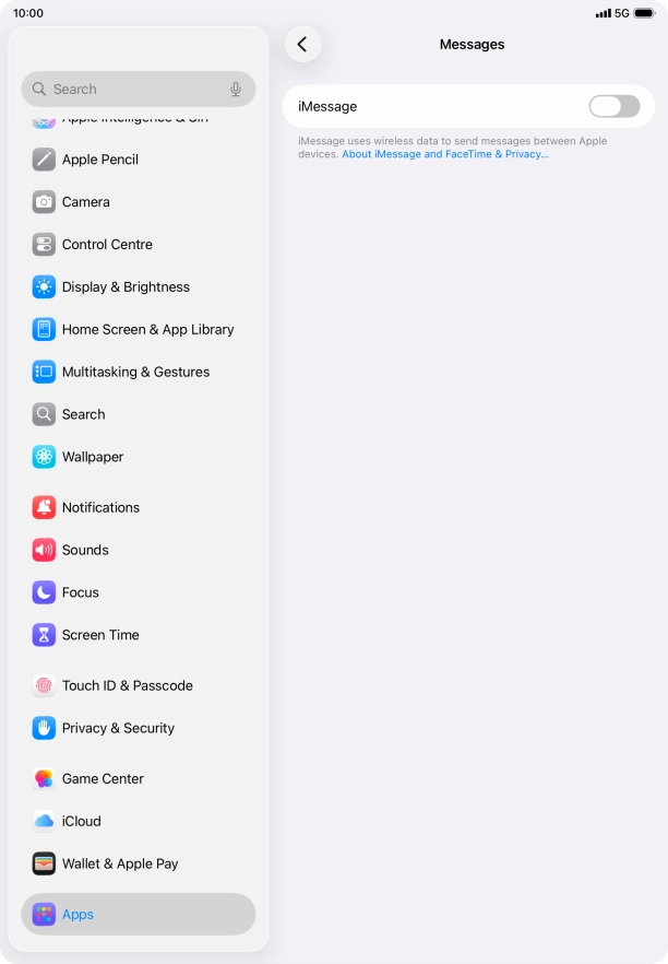 Press the indicator next to Press the indicator next to
