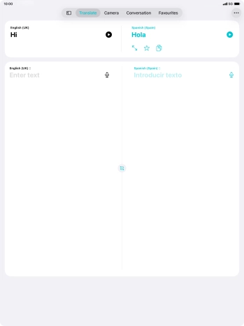 Press the screen size icon.