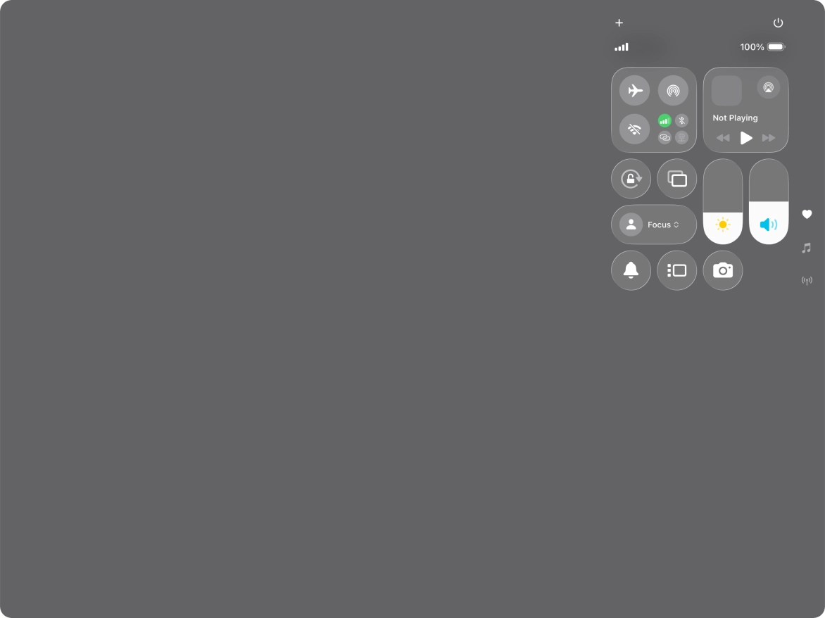 Press and hold the multitasking icon. Press and hold the multitasking icon.