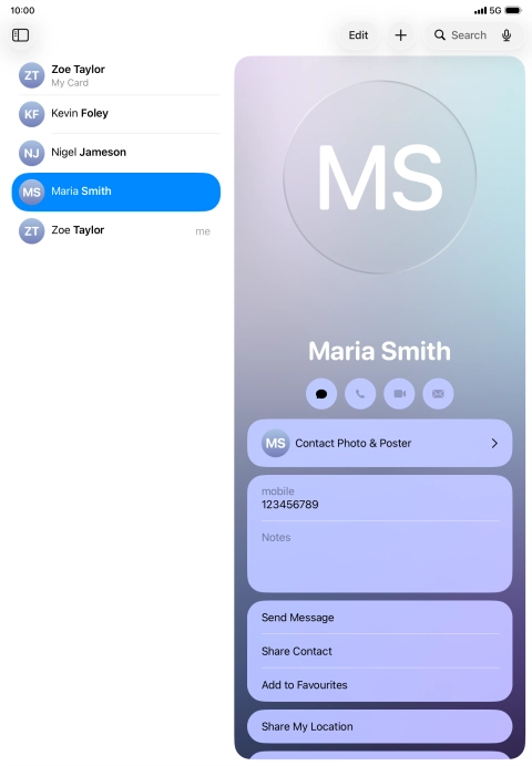 Press Edit. Press Edit.