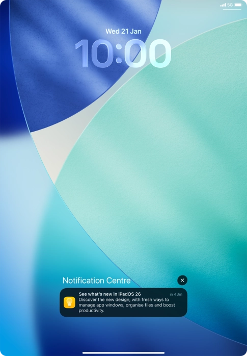 Press the required notification and follow the instructions on the screen to use the selected function. Press the required notification and follow the instructions on the screen to use the selected function.