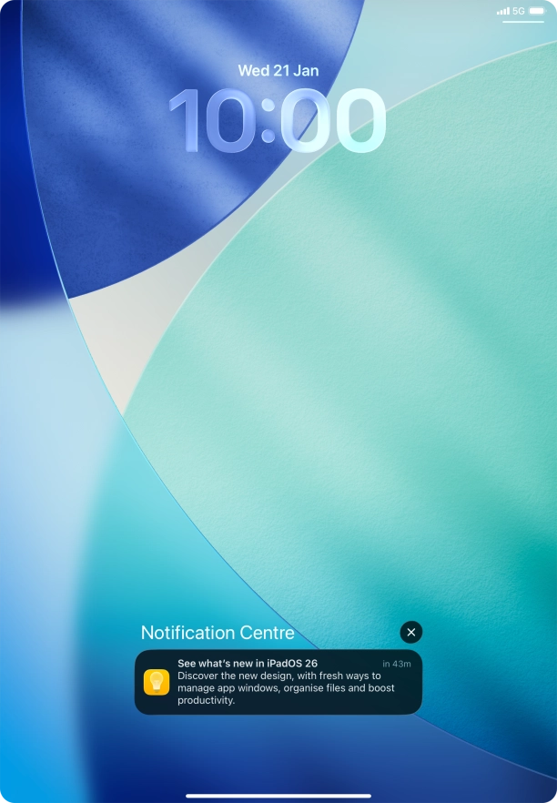 Press the required notification and follow the instructions on the screen to use the selected function. Press the required notification and follow the instructions on the screen to use the selected function.