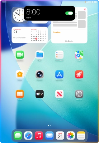 Say, in your own words, what you would like your tablet to do. OPEN CAMERA or SET AN ALARM.
