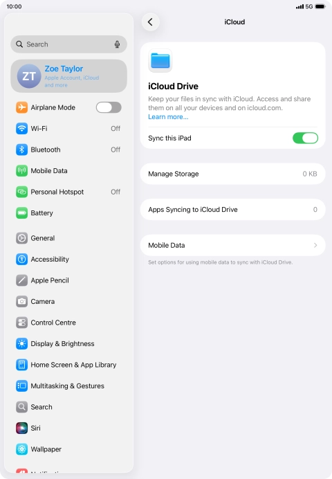 Press the indicator next to Press the indicator next to