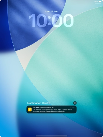 Press the required notification and follow the instructions on the screen to use the selected function.