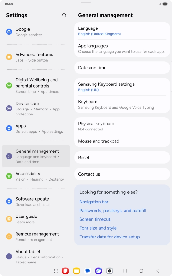 Press Date and time.