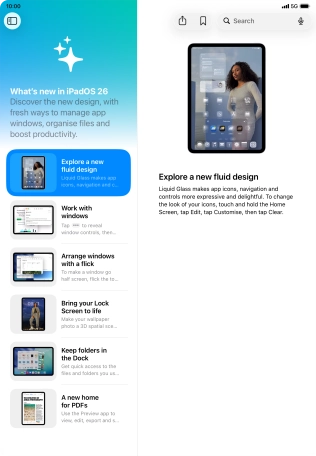 Slide your finger upwards starting from the bottom of the screen to return to the home screen.
