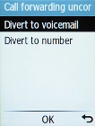 Select Divert to voicemail.