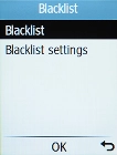 Select Blacklist.