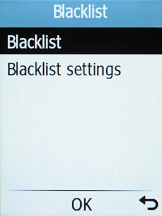 Select Blacklist.