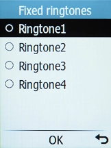 Highlight the different message tones to hear them.
