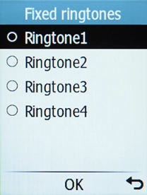 Highlight the different message tones to hear them.