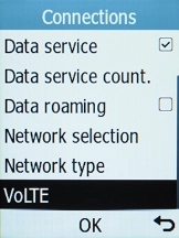 Select Network type.
