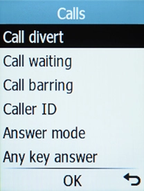 Select Call divert.