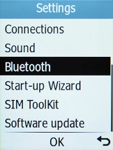 Select Bluetooth.
