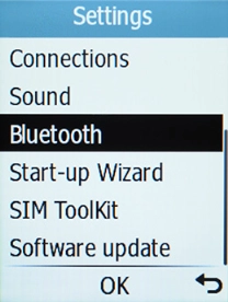 Select Bluetooth.