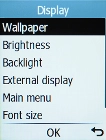 Select Brightness.