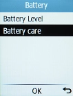 Select Battery care.