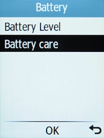 Select Battery care.