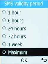 Select Maximum.