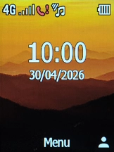 The missed calls icon shows that you have one or more missed calls.