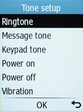 Select Ringtone.