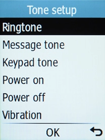 Select Ringtone.