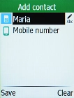 Highlight Mobile number and key in the required phone number.