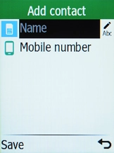 Highlight Name and key in the required name.