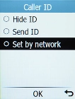 Select Send ID to turn on the function.