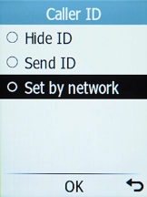 Select Send ID to turn on the function.
