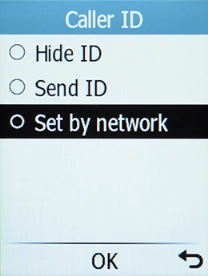 Select Send ID to turn on the function.