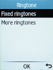 Select Fixed ringtones.