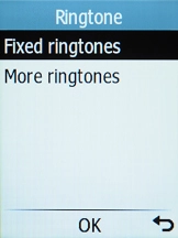 Select Fixed ringtones.