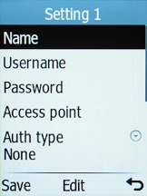 Select Name.