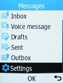 Select Settings.