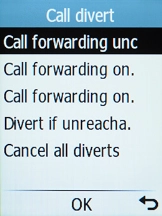 Select Cancel all diverts.
