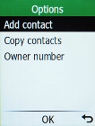 Select Add contact.