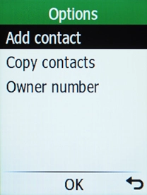 Select Add contact.