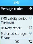 Select Message center.