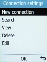 Select New connection.