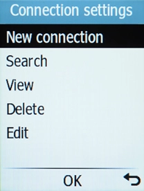 Select New connection.