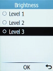 Highlight the required levels to see them.