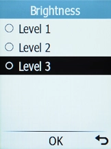 Highlight the required levels to see them.