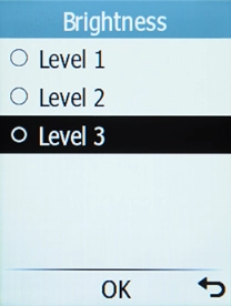 Highlight the required levels to see them.