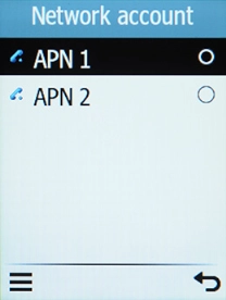 Select the data connection to activate it.