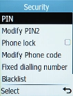 Select Modify Phone code.
