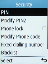 Select Modify Phone code.