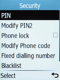 Select Modify Phone code.